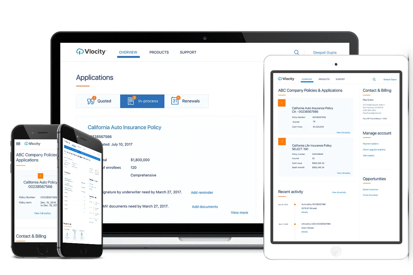 Vlocity insurance cloud apps built natively on Salesforce