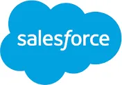 Salesforce logo as the recommended portal solution
